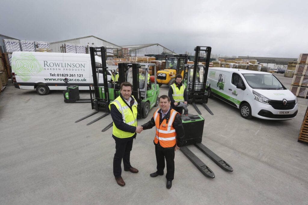 Global Signs Biggest Ever Deal with Rowlinson | Global Forktrucks
