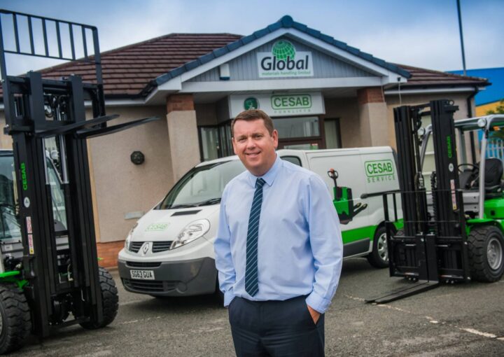A Global Investment | Global Materials Handling Banner