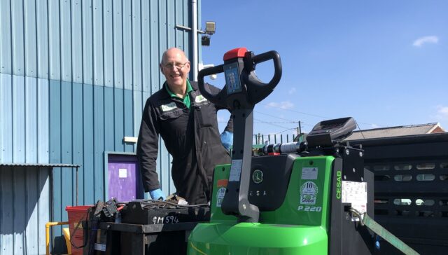 Cesab Powered Pallet Truck Delivery Wigan