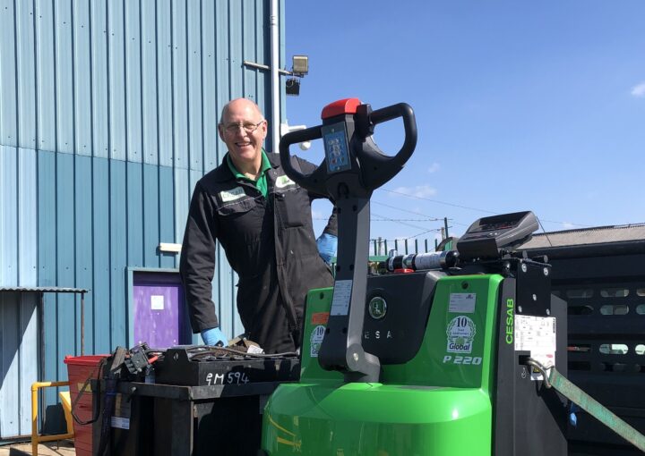 Cesab Powered Pallet Truck Delivery Wigan