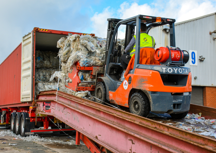 Image of Toyota Forklift in use
