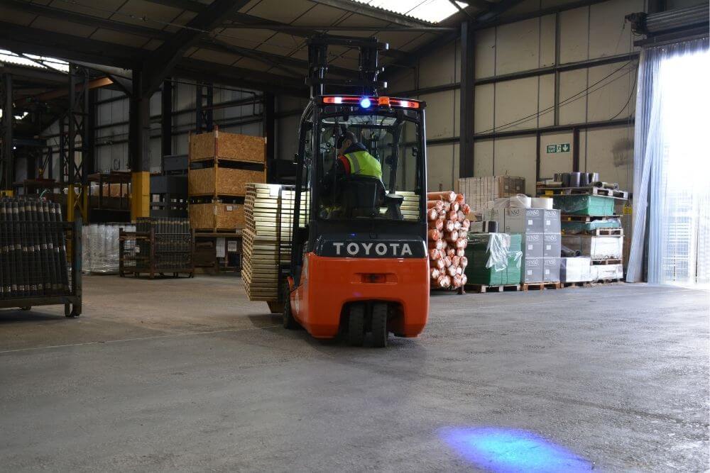 Rowlinson Group 3-wheel Toyota Image 3 wheel Toyota Electric Forklift at Rowlinson Group